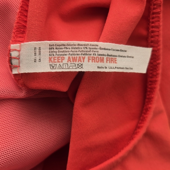 Free People Vibrant Red Bodysuits-SZ M - Picture 3 of 5